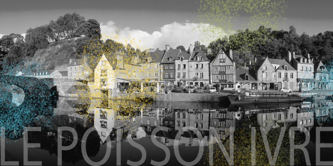 Le Poisson Ivre Bed & Breakfast Dinan Eksteriør bilde